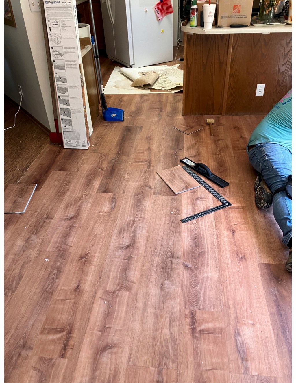 New Kitchen Floor